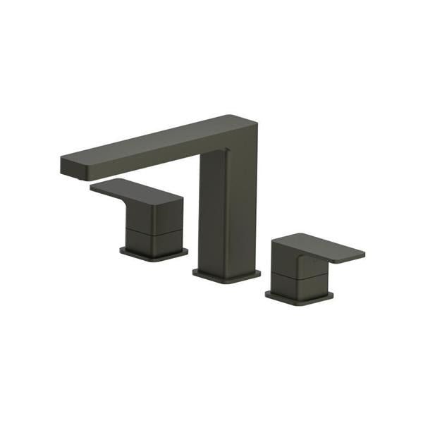 Flusso - 3 Hole Deck Mount Roman Tub Faucet