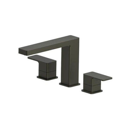 Flusso - 3 Hole Deck Mount Roman Tub Faucet