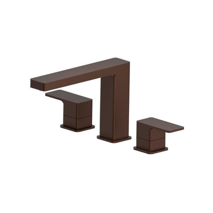 Flusso - 3 Hole Deck Mount Roman Tub Faucet
