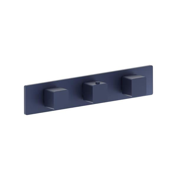 Flusso - 3/4 Inch Horizontal Thermostatic Valve with 2 Volume Controls &  Trim