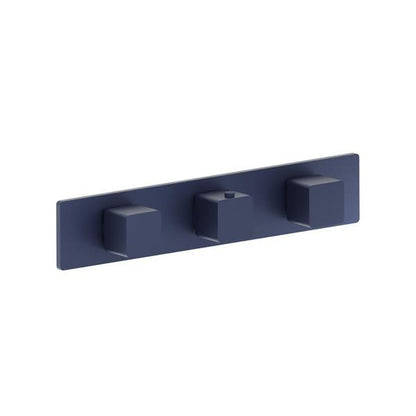 Flusso - 3/4 Inch Horizontal Thermostatic Valve with 2 Volume Controls &  Trim