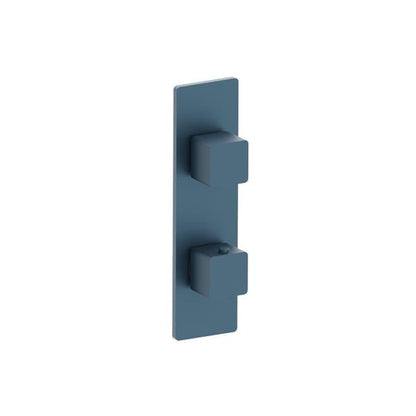 Flusso - 3/4 Inch Horizontal Thermostatic Shower Valve & Trim - 1- Output