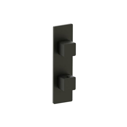Flusso - 3/4 Inch Horizontal Thermostatic Shower Valve & Trim - 1- Output