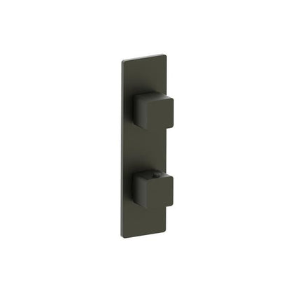Flusso - 3/4 Inch Horizontal Thermostatic Shower Valve & Trim - 1- Output