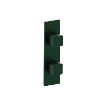 Flusso - 3/4 Inch Horizontal Thermostatic Shower Valve & Trim - 1- Output