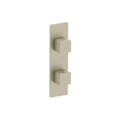 Flusso - 3/4 Inch Horizontal Thermostatic Shower Valve & Trim - 1- Output