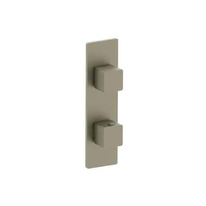 Flusso - 3/4 Inch Horizontal Thermostatic Shower Valve & Trim - 1- Output