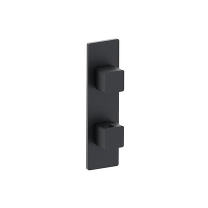 Flusso - 3/4 Inch Horizontal Thermostatic Shower Valve & Trim - 1- Output