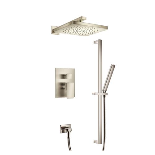 Isenberg - Two Output Shower Set With Shower Head, Hand Held And Slide Bar
