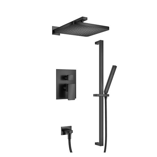 Isenberg - Two Output Shower Set With Shower Head, Hand Held And Slide Bar