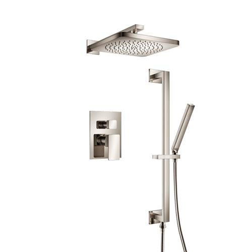 Isenberg - Two Output Shower Set With Shower Head, Hand Held And Slide Bar