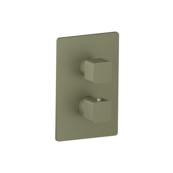 Flusso - 3/4 Inch Thermostatic Shower Valve & Trim - 1 Output