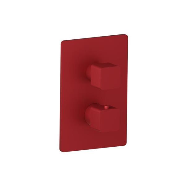 Flusso - 3/4 Inch Thermostatic Shower Valve & Trim - 1 Output