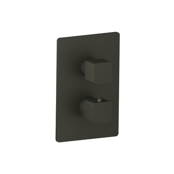 Flusso - 3/4 Inch Thermostatic Shower Valve & Trim - 1 Output