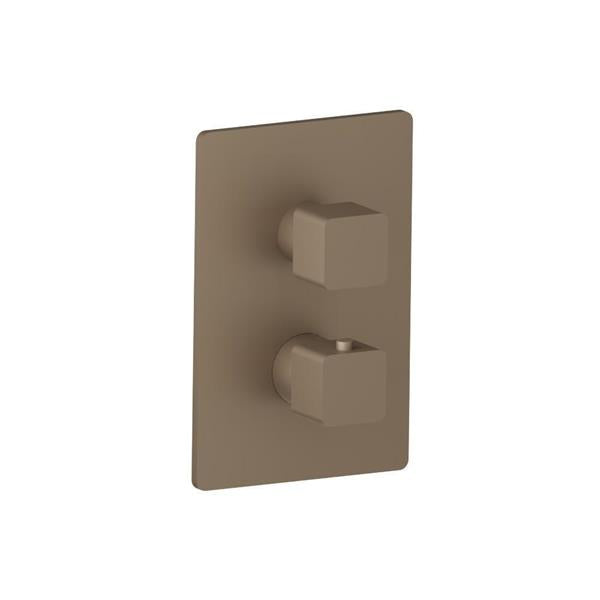 Flusso - 3/4 Inch Thermostatic Shower Valve & Trim - 1 Output