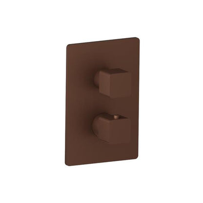 Flusso - 3/4 Inch Thermostatic Shower Valve & Trim - 1 Output