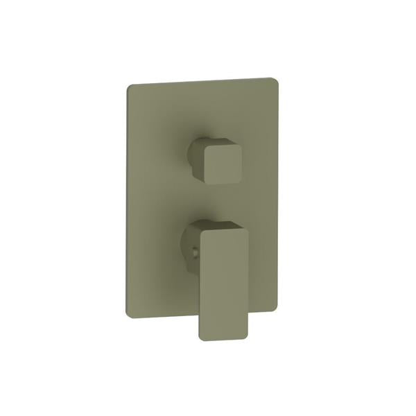Flusso - 3/4 Inch Thermostatic Shower Valve With Trim - 1 Output