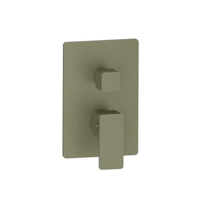 Flusso - 3/4 Inch Thermostatic Shower Valve With Trim - 1 Output