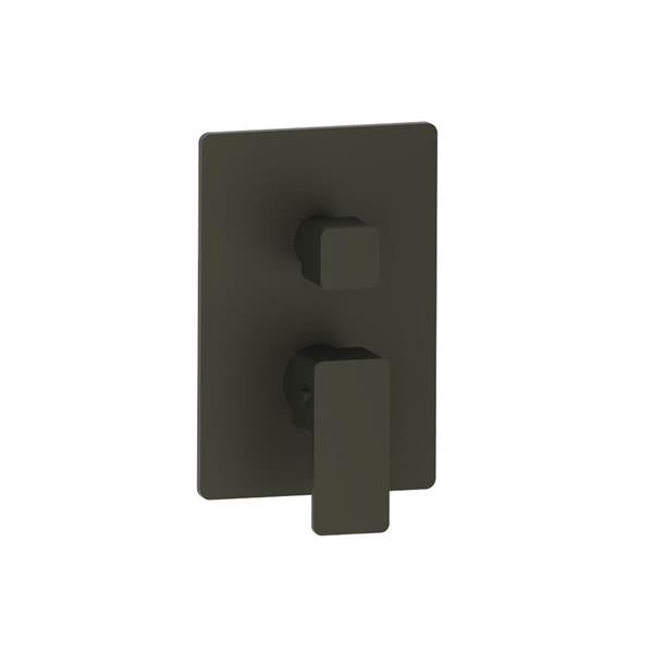 Flusso - 3/4 Inch Thermostatic Shower Valve With Trim - 1 Output