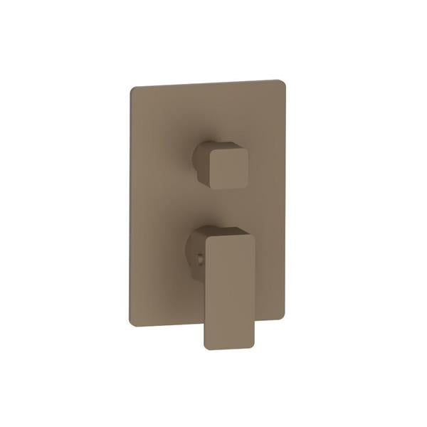 Flusso - 3/4 Inch Thermostatic Shower Valve With Trim - 1 Output