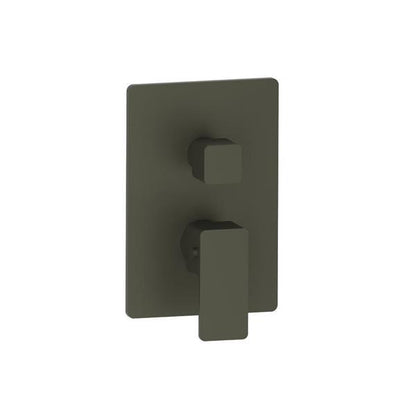 Flusso - 3/4 Inch Thermostatic Shower Valve With Trim - 1 Output