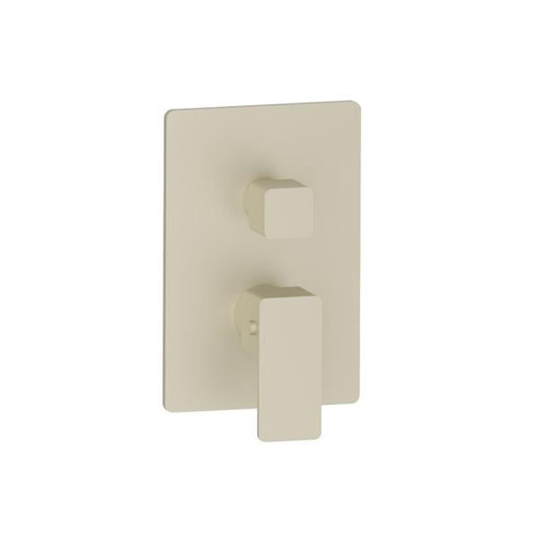 Flusso - 3/4 Inch Thermostatic Shower Valve With Trim - 1 Output