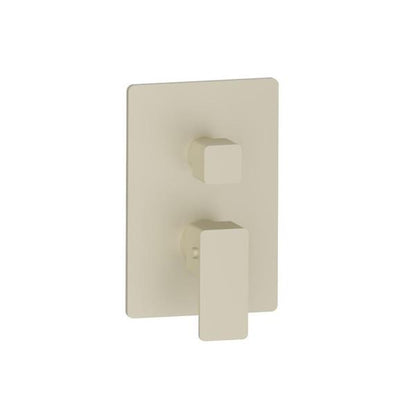 Flusso - 3/4 Inch Thermostatic Shower Valve With Trim - 1 Output