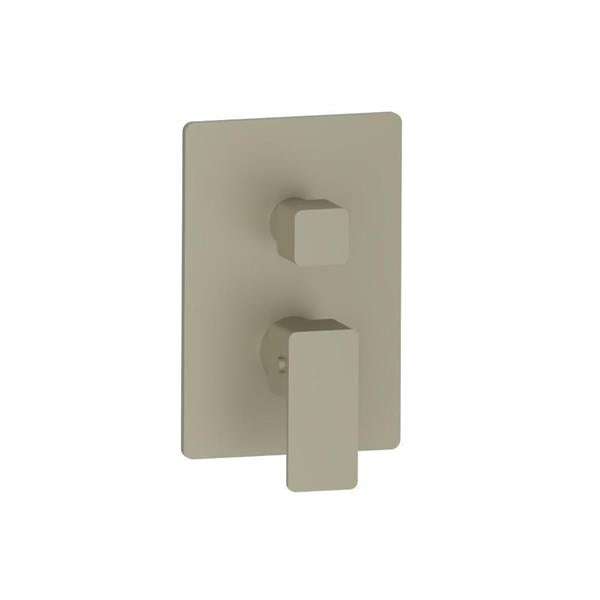 Flusso - 3/4 Inch Thermostatic Shower Valve With Trim - 1 Output