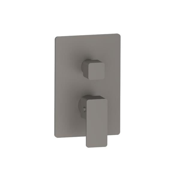 Flusso - 3/4 Inch Thermostatic Shower Valve With Trim - 1 Output