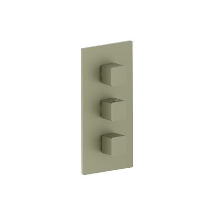 Flusso - 3/4 Inch Thermostatic Valve and Trim - 2 Outputs