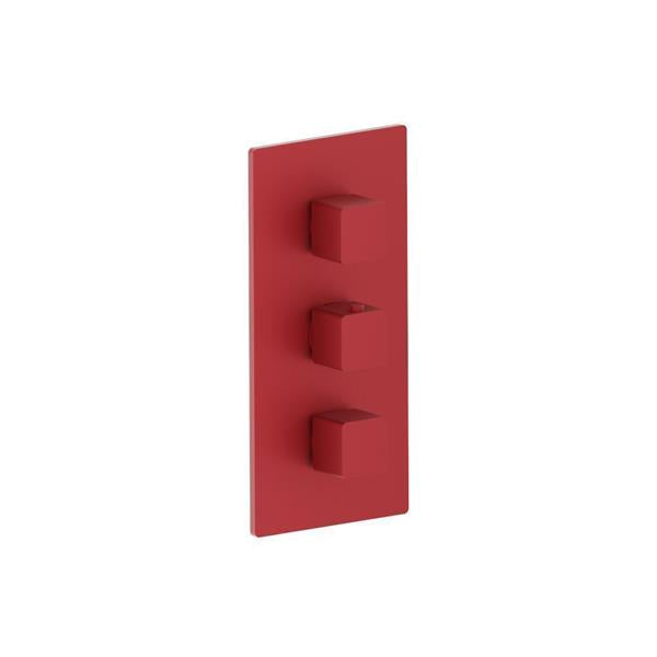Flusso - 3/4 Inch Thermostatic Valve and Trim - 2 Outputs