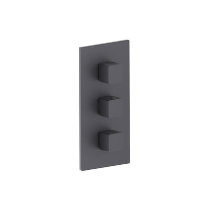 Flusso - 3/4 Inch Thermostatic Valve and Trim - 2 Outputs