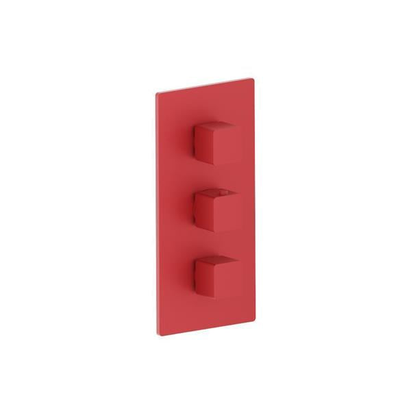 Flusso - 3/4 Inch Thermostatic Valve and Trim - 2 Outputs
