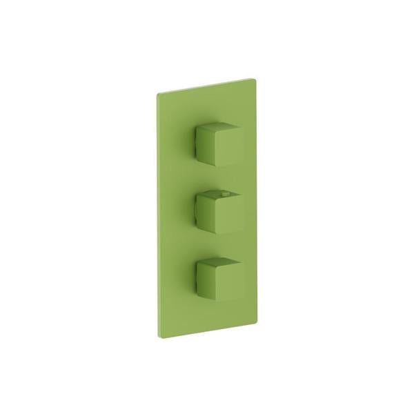 Flusso - 3/4 Inch Thermostatic Valve and Trim - 2 Outputs