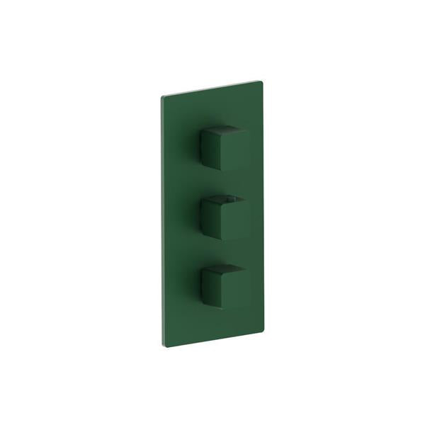 Flusso - 3/4 Inch Thermostatic Valve and Trim - 2 Outputs