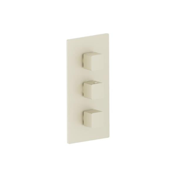 Flusso - 3/4 Inch Thermostatic Valve and Trim - 2 Outputs