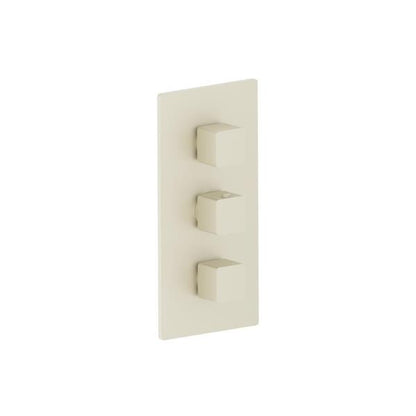 Flusso - 3/4 Inch Thermostatic Valve and Trim - 2 Outputs
