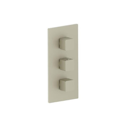 Flusso - 3/4 Inch Thermostatic Valve and Trim - 2 Outputs