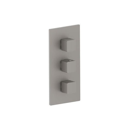 Flusso - 3/4 Inch Thermostatic Valve and Trim - 2 Outputs