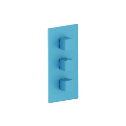 Flusso - 3/4 Inch Thermostatic Valve and Trim - 2 Outputs