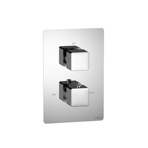 Isenberg - 3/4 Inch Thermostatic Valve & Trim - With 2-Way Diverter - 2 Output