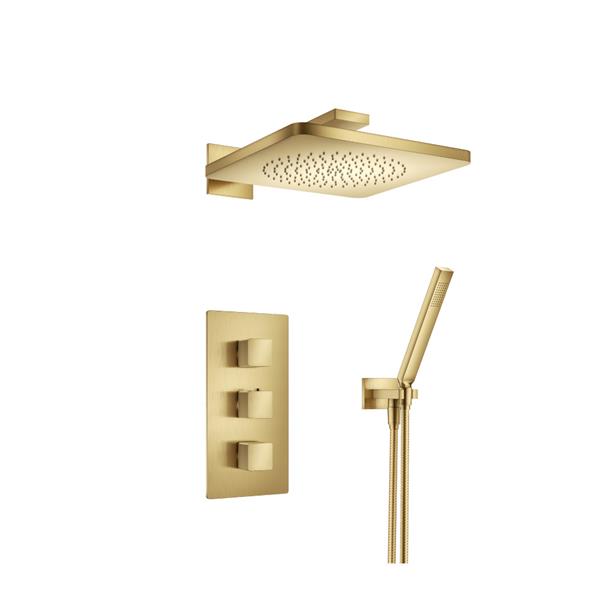Flusso - Two Output Shower Set With Shower Head And Hand Held