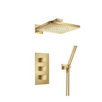 Flusso - Two Output Shower Set With Shower Head And Hand Held