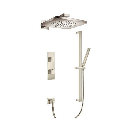Isenberg - Two Output Shower Set With Shower Head, Hand Held And Slide Bar