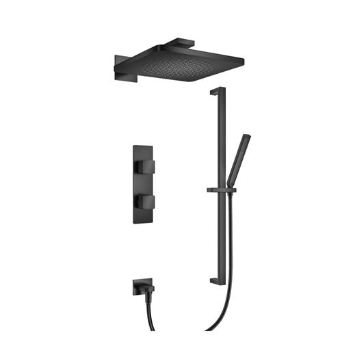 Isenberg - Two Output Shower Set With Shower Head, Hand Held And Slide Bar