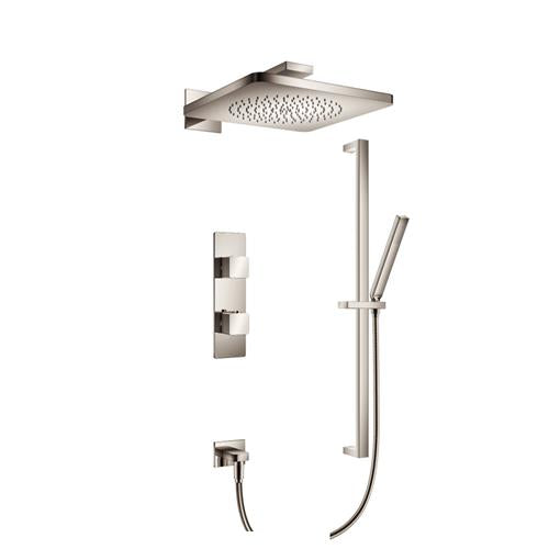 Isenberg - Two Output Shower Set With Shower Head, Hand Held And Slide Bar