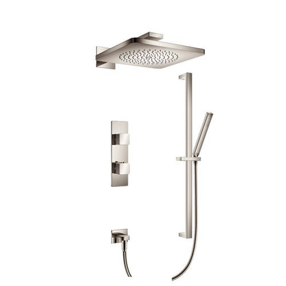Isenberg - Two Output Shower Set With Shower Head, Hand Held And Slide Bar