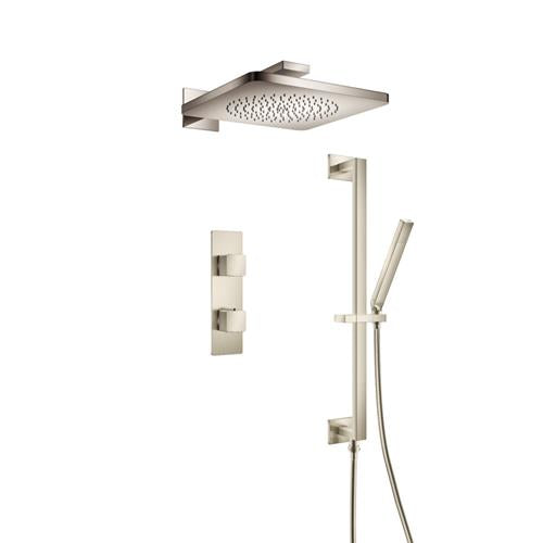 Isenberg - Two Output Shower Set With Shower Head, Hand Held And Slide Bar