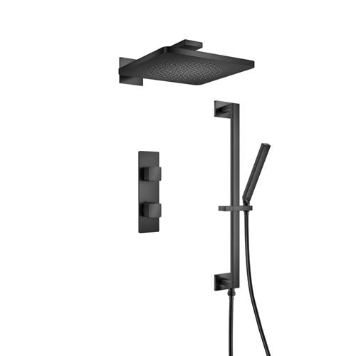 Isenberg - Two Output Shower Set With Shower Head, Hand Held And Slide Bar