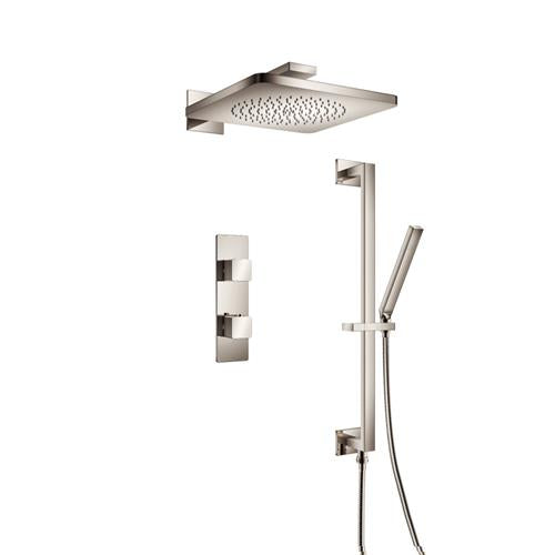 Isenberg - Two Output Shower Set With Shower Head, Hand Held And Slide Bar